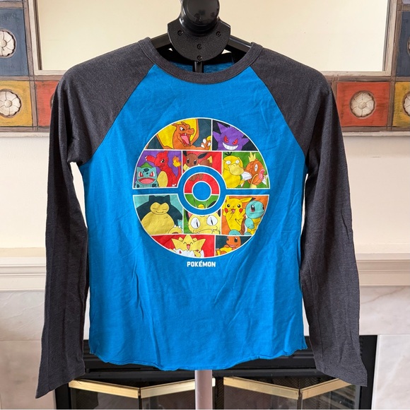 NWOT Lot of 3 Pokémon Long Sleeve Graphic T-Shirts - Picture 2 of 8